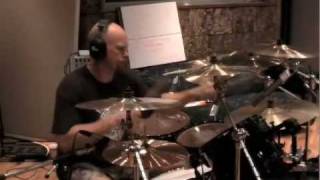 IAN HAUGLAND DRUMMING PART 2  STUDIO DECEMBER 2008 [upl. by Aleehs]