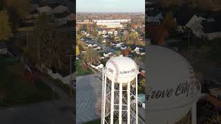 BOOMERANG of Grove City Water Tower 15x speed ohio [upl. by Ag905]