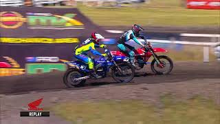 MAXXIS MX3 Moto 2 highlights  round one [upl. by Nodnol]