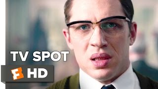 Legend TV SPOT  Bloody Genius 2015  Emily Browning Taron Egerton Movie HD [upl. by Sherr]