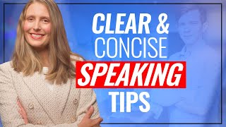 How to Be CLEAR and CONCISE When You Speak as a Leader [upl. by Neelav167]