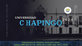 Concurso de Selección Chapingo 2024 [upl. by Artenra]