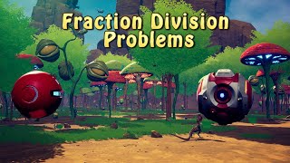 Fraction and Division Problems  5th Grade Mage Math Video New Version [upl. by Ellerrehc]