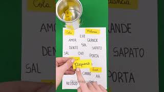 COMO ENSINAR LETRA BASTÃO E LETRA CURSIVA CONFIRA ESSA ATIVIDADE [upl. by Aundrea]