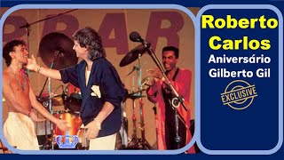 Roberto Carlos no Show de Gilberto Gil 1985 [upl. by Ahcurb74]