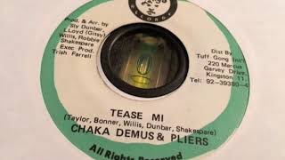 Chaka Demus amp Pliers  Tease Mi  Version  Mango Records [upl. by Cyprian]