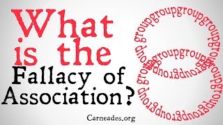 What is the Fallacy of Association Definition [upl. by Nlocnil]