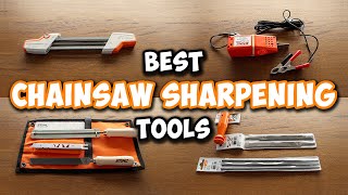 4 BEST tools to Sharpen Chainsaw Chain  Chainsaw Sharpener Tools [upl. by Rosabella]