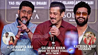 Salman Khan Abhishek Bachchan Vicky Kaushal at IIFA Awards 2023 Press Conference  Abu Dhabi [upl. by Ainotna]