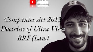 Doctrine of Ultra Vires  Companies Act 2013  Himanshu Nandwani  icaistudentsgroup vnsgu [upl. by Kingsbury]