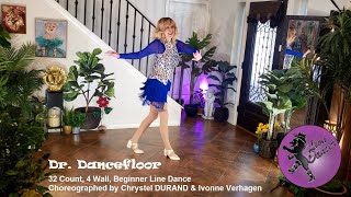 Dr Dancefloor Beginner Line Dance [upl. by Suilmann753]