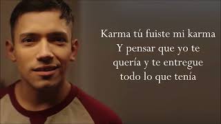 KARMA Letra RUBEN TUESTA [upl. by Neggem]