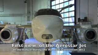 Aerostar Jet demo flight AOA Oct 2012 [upl. by Ayekehs]