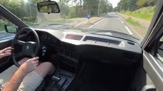 BMW E28 528i Driving Video  Delphin 126000 kms  Oldenzaal Classics [upl. by Nairb403]