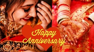 Happy anniversary Status❤❤Anniversary song🌹❤Anniversary wishes❤Best Anniversary status [upl. by Mckale508]