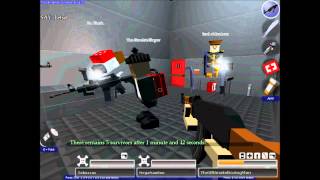 Blockland Zombie Gameplay 2 [upl. by Ethben122]