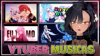 REACT Músicas Originais de VTUBER [upl. by Alakcim]