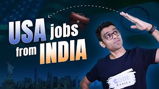 5 Ways To Get a JOB in the USA from India [upl. by Ollayos]