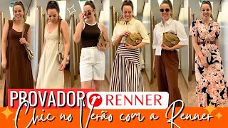 PROVADOR RENNER COM 10 OFF  LOOKS VIBE TÔ DE FÉRIAS 😎 [upl. by Khan]