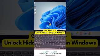 Unlock 200 Hidden Settings with God Mode in Windows 🛠️ techtips windows computer [upl. by Montfort]