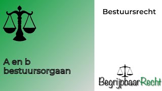 a en b bestuursorganen [upl. by Einahpats]