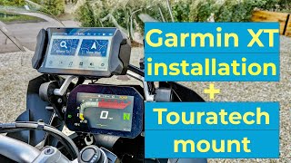 Garmin XT installation on a BMW R1200 GSA [upl. by Tini]