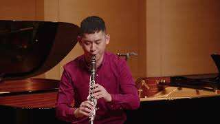 Julien ChunYen LaI 賴俊諺plays Julius Rietz：Konzert für Klarinette und Zwei Klaviere [upl. by Ocirne]