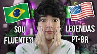 EU FALANDO INGLÊS LEGENDAS PTBR  MoriMura [upl. by Nilved]