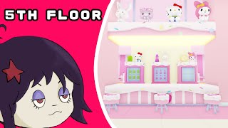 My Hello Kitty Cafe Party 5th Floor Speedbuild [upl. by Iffar]