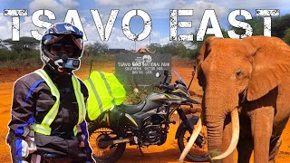 Trying to Cross Tsavo National Park with my 200cc bike  Most Dangerous Park  S2 Ep 16 [upl. by Ennaer]