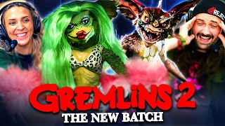 GREMLINS 2 THE NEW BATCH 1990 MOVIE REACTION FIRST TIME WATCHING Full Movie Review [upl. by Nerrawed]