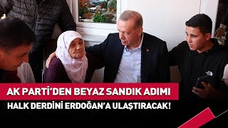 Vatandaş Yazacak Erdoğan Okuyacak AK Partiden quotBeyaz Sandıkquot Uygulaması… haber [upl. by Trebled]