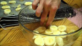 Dehydrated Honey Bananna Chips [upl. by Amerak]