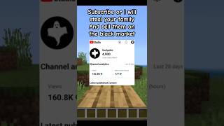 Im so close to 5000 subscribers minecraft shorts subscribe [upl. by Elac788]