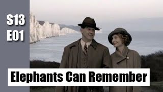 Agatha Christies Poirot S13E01  Elephants Can Remember  full episode [upl. by Oinotla913]