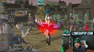 2 DIAS NO MEGAPVP COMO ESTAMOS  Lineage 2 L2 Reborn [upl. by Julie]