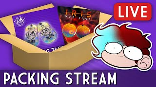 DAGamesIRIS Merch Packing STREAM 2 [upl. by Almena370]