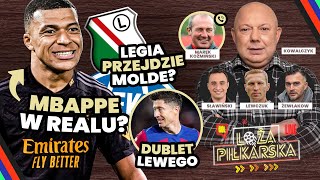 LEWANDOWSKI USTRZELIŁ DUBLET MBAPPE WZMOCNI REAL LEGIA ODROBI STRATĘ Z MOLDE LOŻA PIŁKARSKA [upl. by Arraeic]