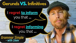 GERUNDS vs INFINITIVES [upl. by Adnamal]