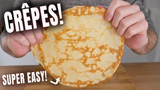 How to make Crêpes Like a Pro Chef [upl. by Eilrac]