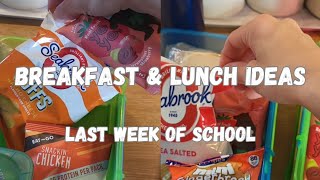 Final Week Of School Lunches amp Breakfasts  Budget Friendly Ideas  Mum of 3  UK Mum [upl. by Lionel]