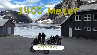 Norwegen Moto Vlog Tag 11  Schnee im Sommer [upl. by Dallman]