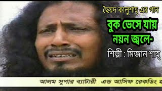 Buk Vese Jay Noyon Jole  বুক ভেষে যায় নয়ন জলে  Baul Gan  Kalu Shah Song  Mizan Shah [upl. by Nalyk]