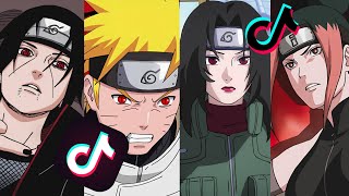 Naruto Shippuden TikTok Compilation  NARUTO SHIPPUDEN COOL EDITS AMV BADASS MOMENTS 36 [upl. by Naot]