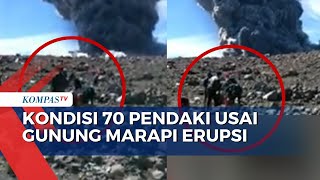 Gunung Marapi Erupsi BKSDA dan Aparat Terkait Evakuasi 70 Pendaki [upl. by Velvet]