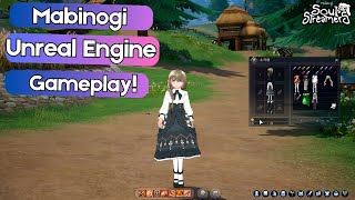 MABINOGI UNREAL ENGINE NEW FOOTAGE mabinogi [upl. by Portwine]