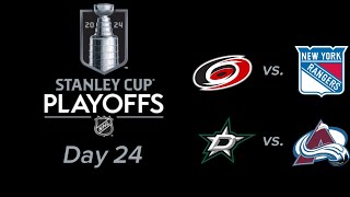 Stanley Cup Playoffs  Day 24  All Goals [upl. by Ulberto725]