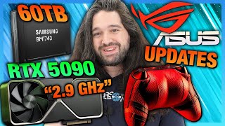 HW News  Intel PCore Only CPUs ASUS Updates RTX 5090 amp Battlemage Rumors [upl. by Nagel]