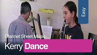 Kerry Dance  Free Easy Celtic Clarinet Sheet Music [upl. by Etnod641]