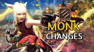 Monk Changes  Dawntrail Media Tour FFXIV [upl. by Akeemahs]